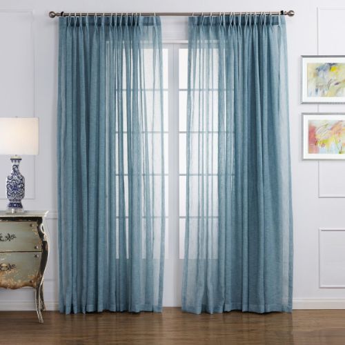 Serene Mist Sheer Curtains