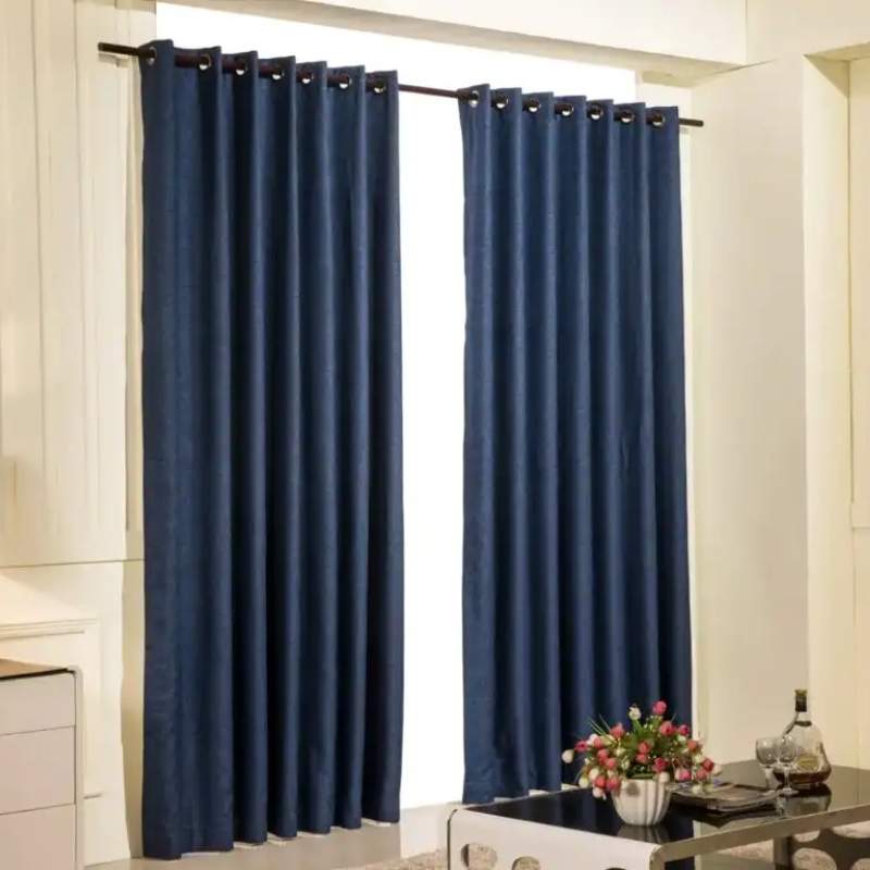 Cheap Quality Blue Blackout Curtains