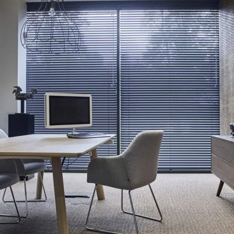 Blue Office Blinds