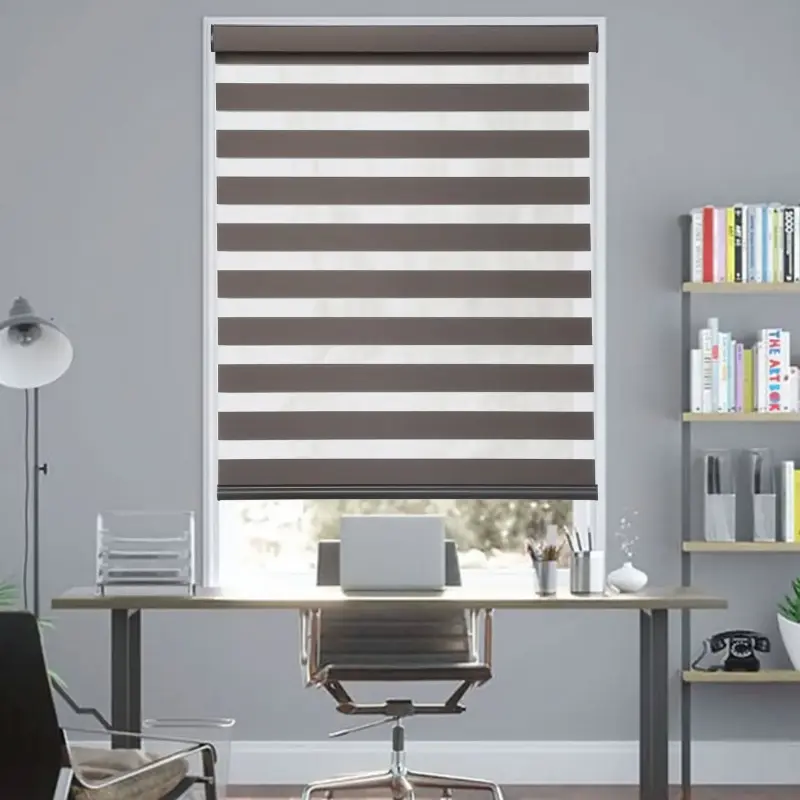 Smart Motorized Zebra Shades Blinds