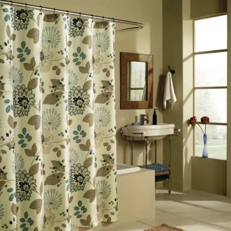 Waterproof Bathroom Curtain Dubai