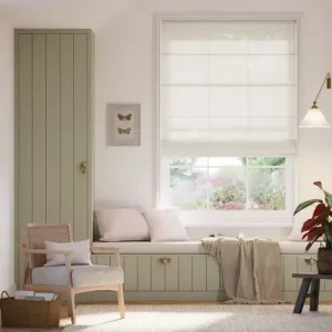 Classic Linen Roman Shades