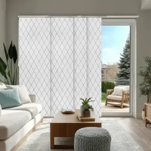 Geometric Panel Track Blinds