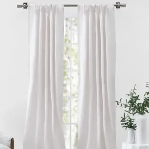 Linen Pinch Pleated Curtain