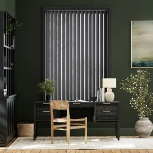 Luxe Black Vertical Blind