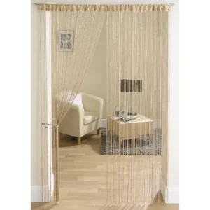 Polyester Sheer Beaded Curtain