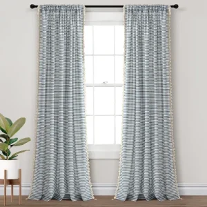 Boho Horizontal Window Curtain