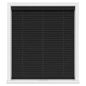 Midnight Black Real Wood Blind