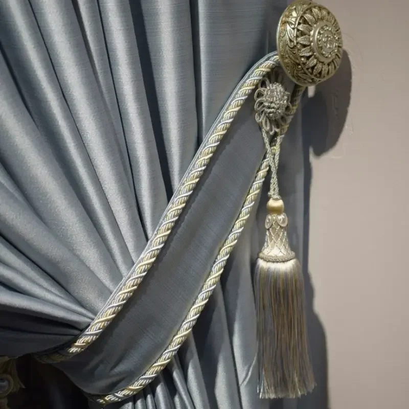 Silver Stylish Curtain Accessories