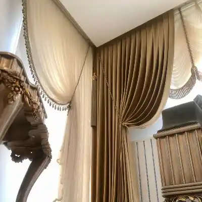 Brown Dragon Curtain