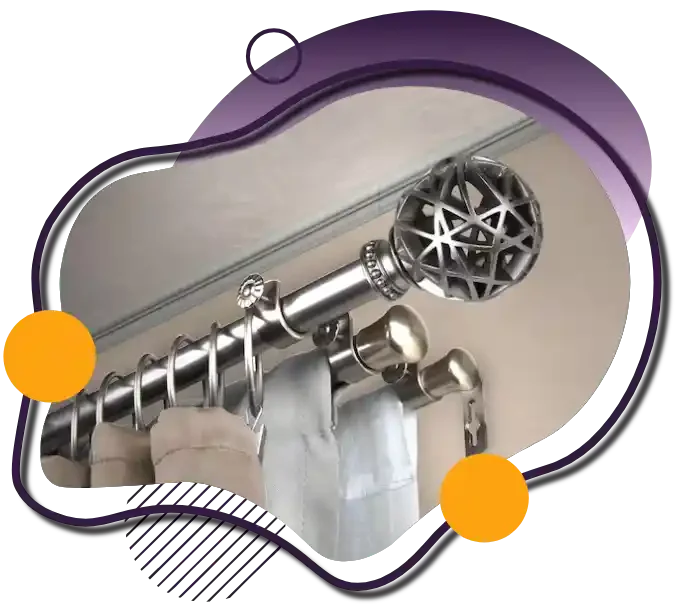 Stunning Curtain Rods in Dubai