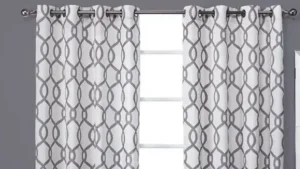 Geometric Print Curtains