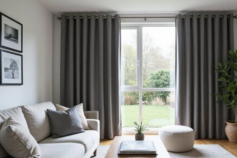 after repair curtain look