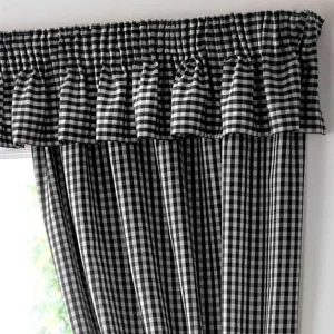 Black Pelmet Curtains