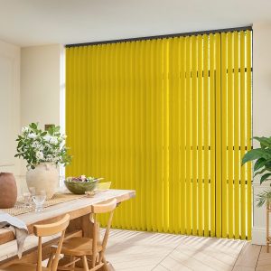 Chartreuse Vertical blinds