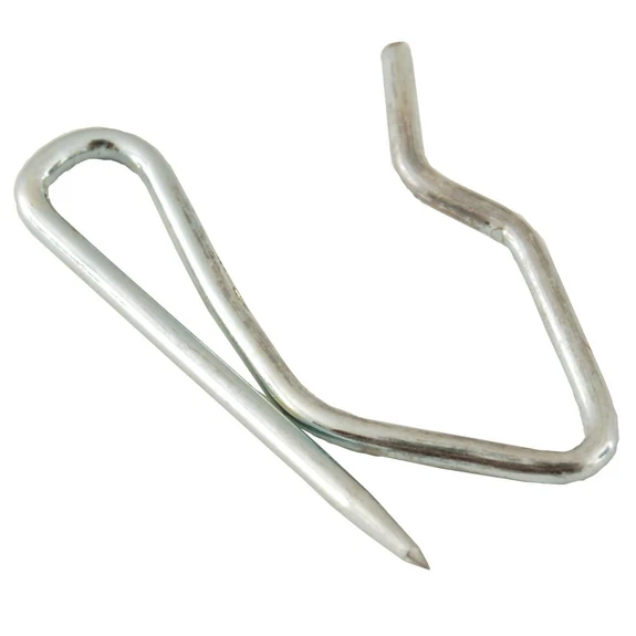 Chrome Pin Curtain Hooks