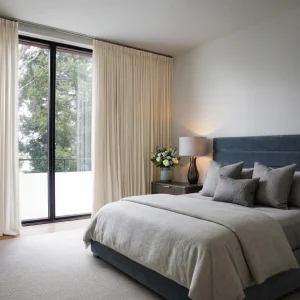 Cream Pencil Pleat Curtains