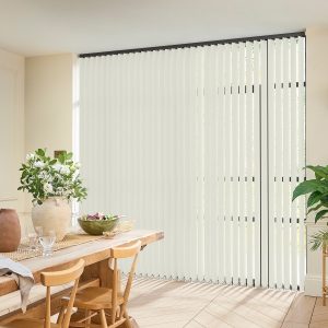 Cream Vertical blinds