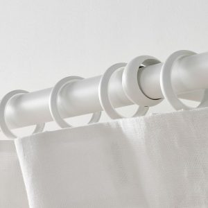 Double Curtain Round Rings