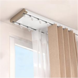 Double Row Ceiling Mounted Curtain Track
