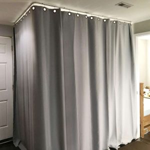 Flexible Ceiling Curtain Track