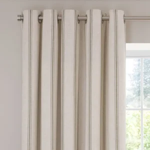 Folkstone Stripe Linen Curtains