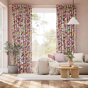 Garden Flowers Multi Curtains