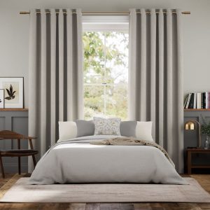 Grey Wash Bedroom Curtains
