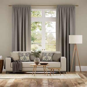 Harrow Mid Grey Curtains