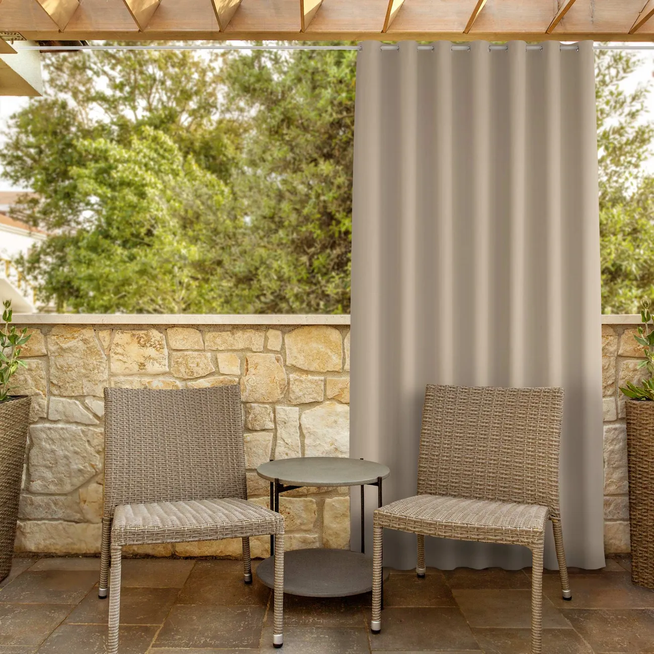 Macchiato Outdoor Curtains