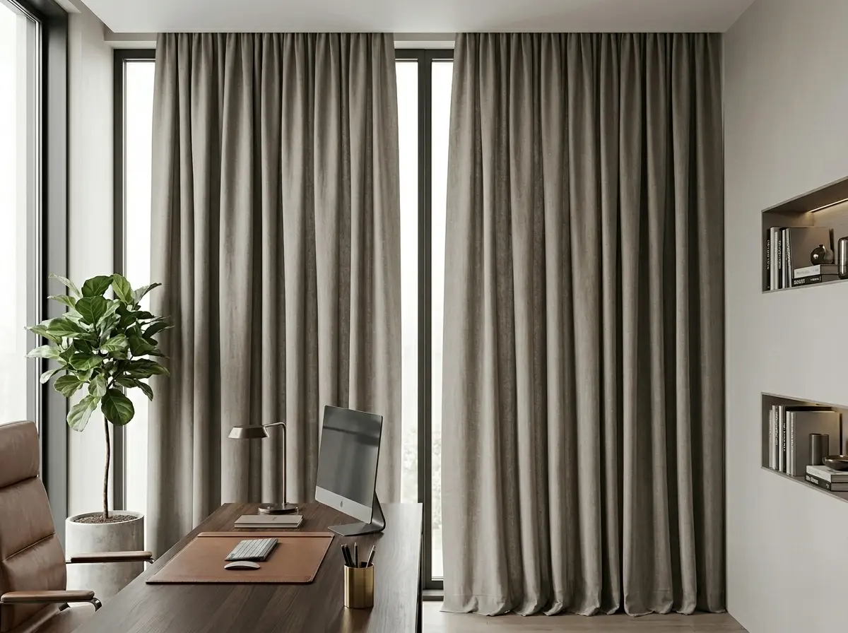 Motorized Office Curtains