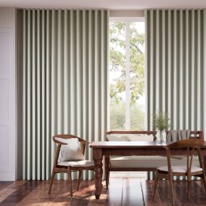 Oatmeal Motorized Curtains