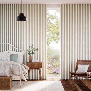 Parchment Motorized Curtains