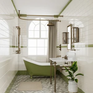 Pembroke Shower Curtain Rail