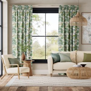 Reno Teal Green Curtains