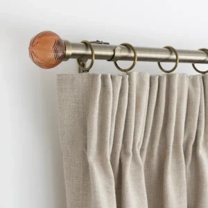 Stained Glass Curtain Finials