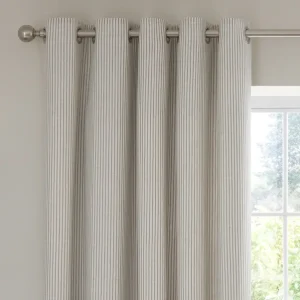 Tiny Stripe Linen Curtains