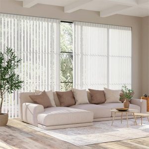 White Privacy Sheer Curtains