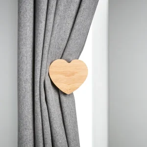 Wooden Curtain Single Holdback
