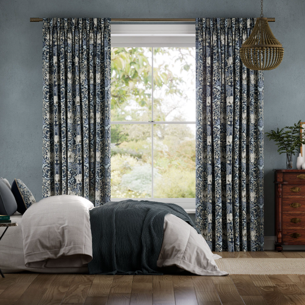 honeysuckle-tulip-grey-blue-velvet-drapes