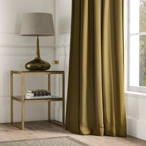 moss-green-woven-wool-blend-window-drapes